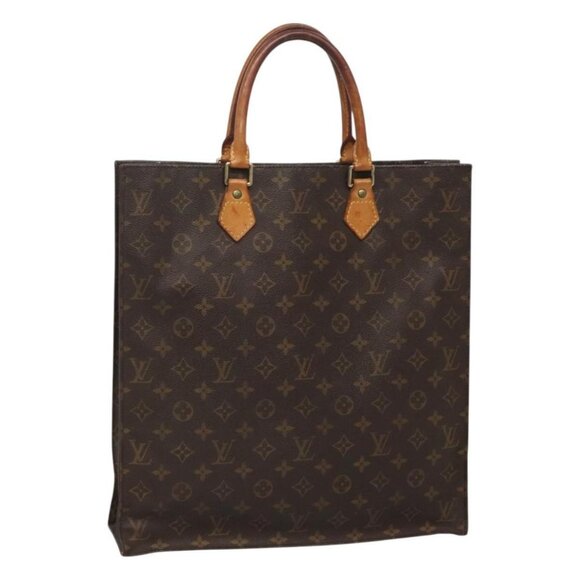 LOUIS VUITTON Monogram Sac Plat Hand Bag - Picture 9 of 16